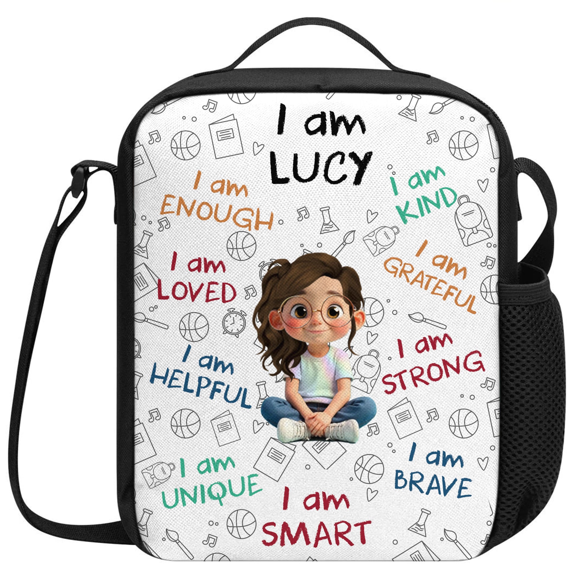 I Am Enough, Loved, Helpful, Unique, Smart Positive Affirmations