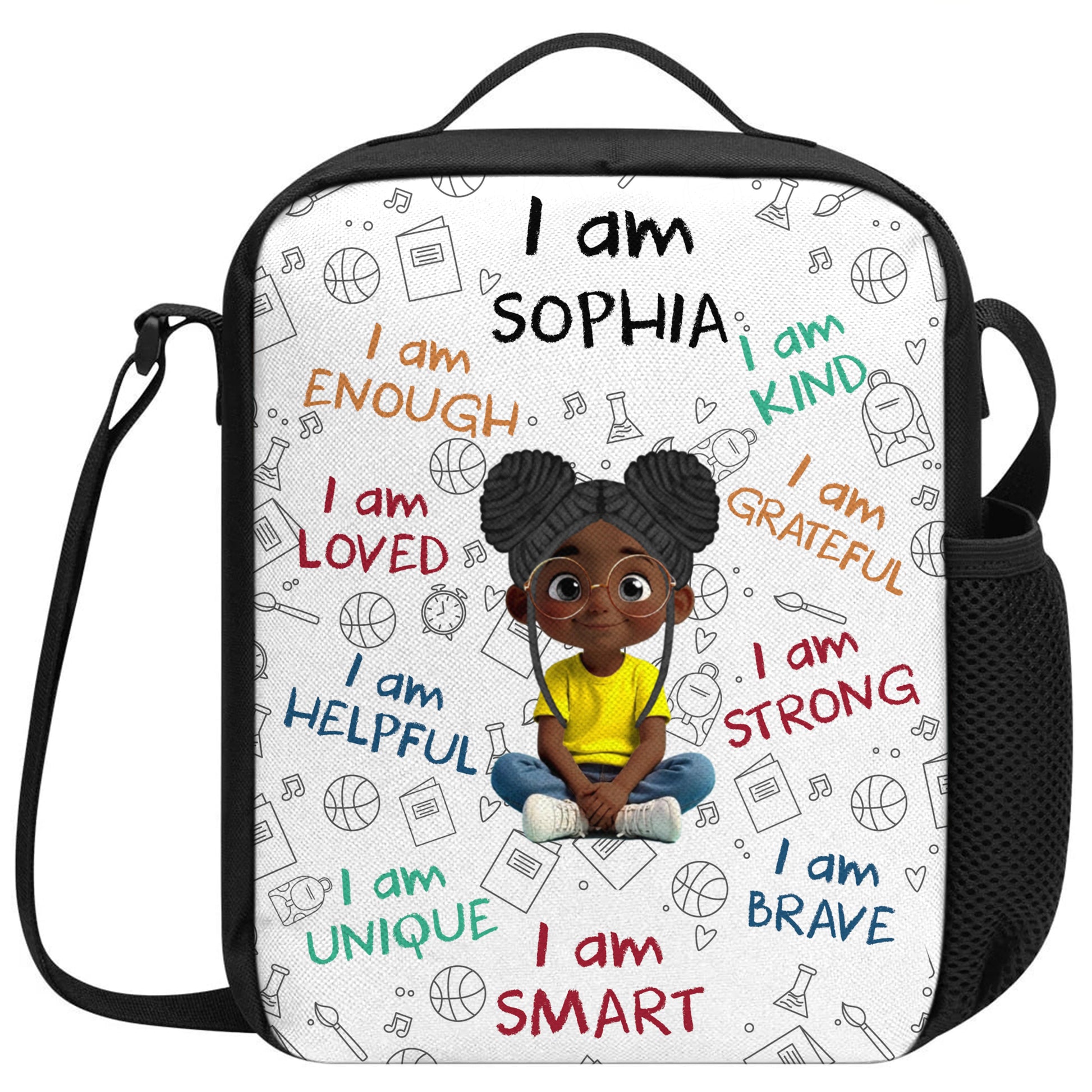 I Am Enough, Loved, Helpful, Unique, Smart Positive Affirmations