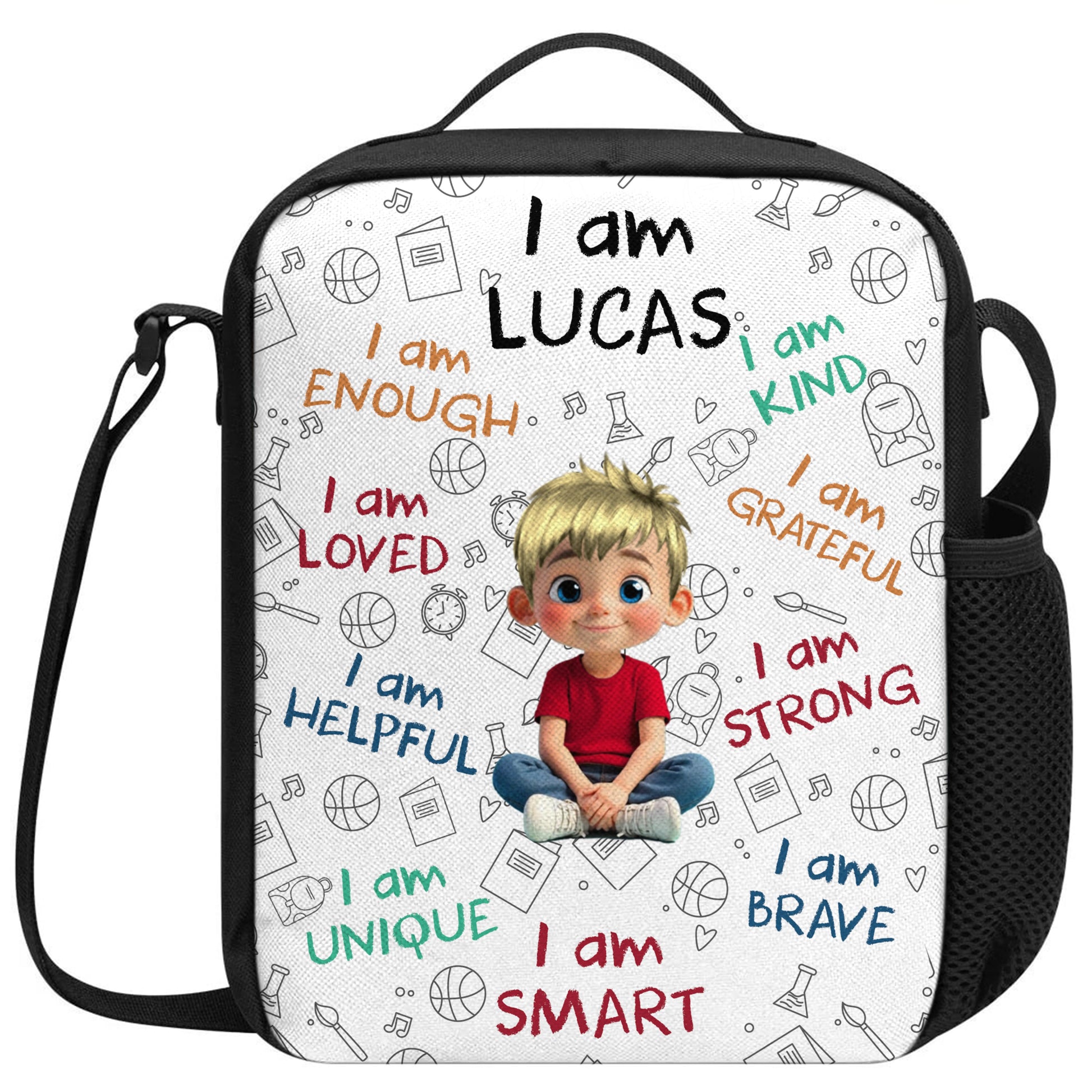 I Am Enough, Loved, Helpful, Unique, Smart Positive Affirmations