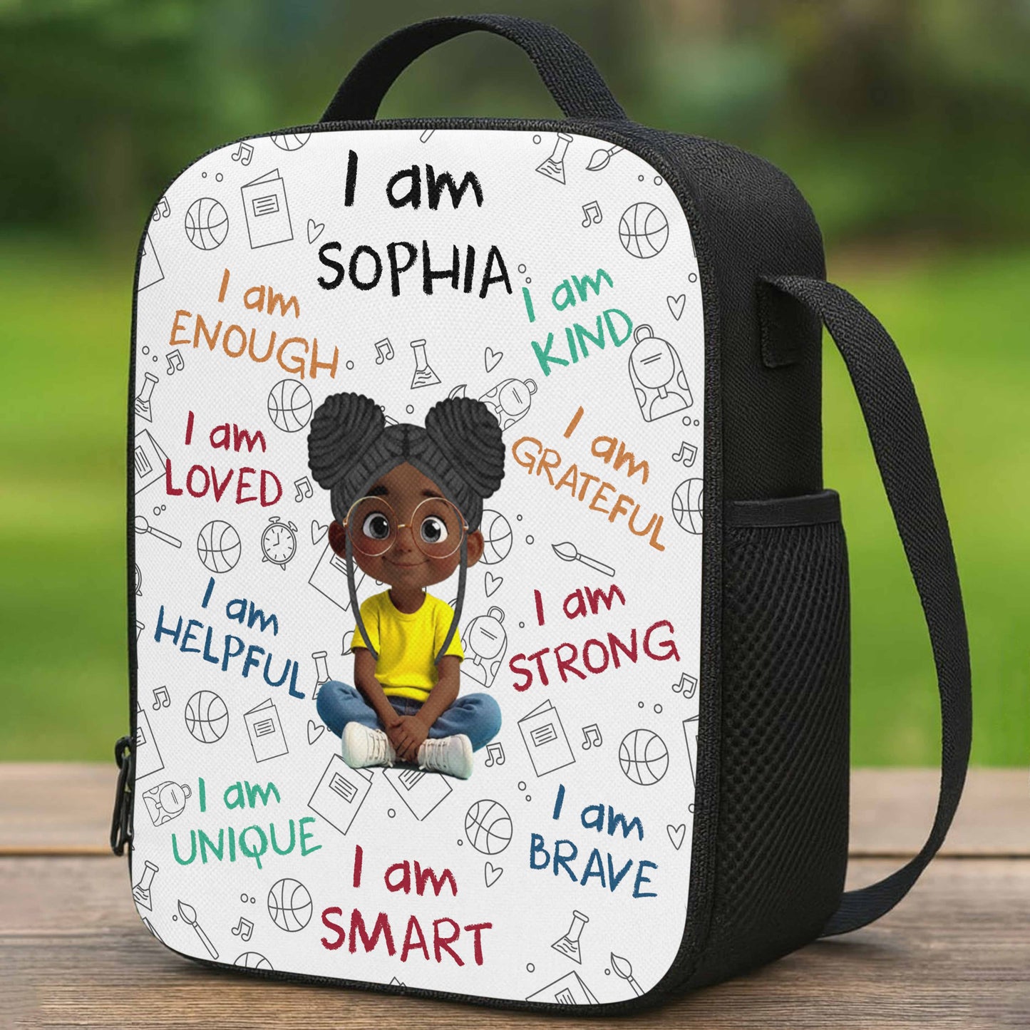 I Am Enough, Loved, Helpful, Unique, Smart Positive Affirmations