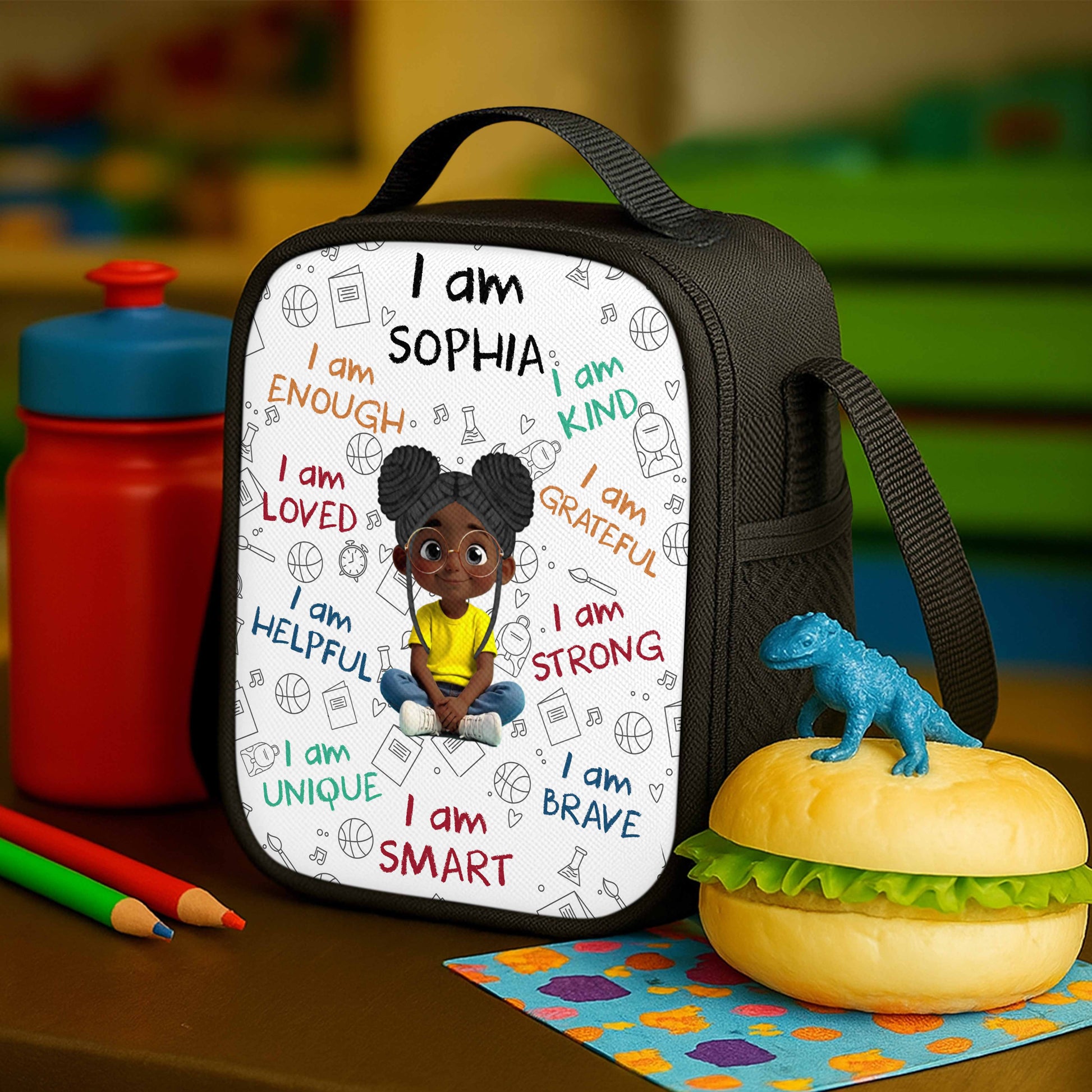 I Am Enough, Loved, Helpful, Unique, Smart Positive Affirmations