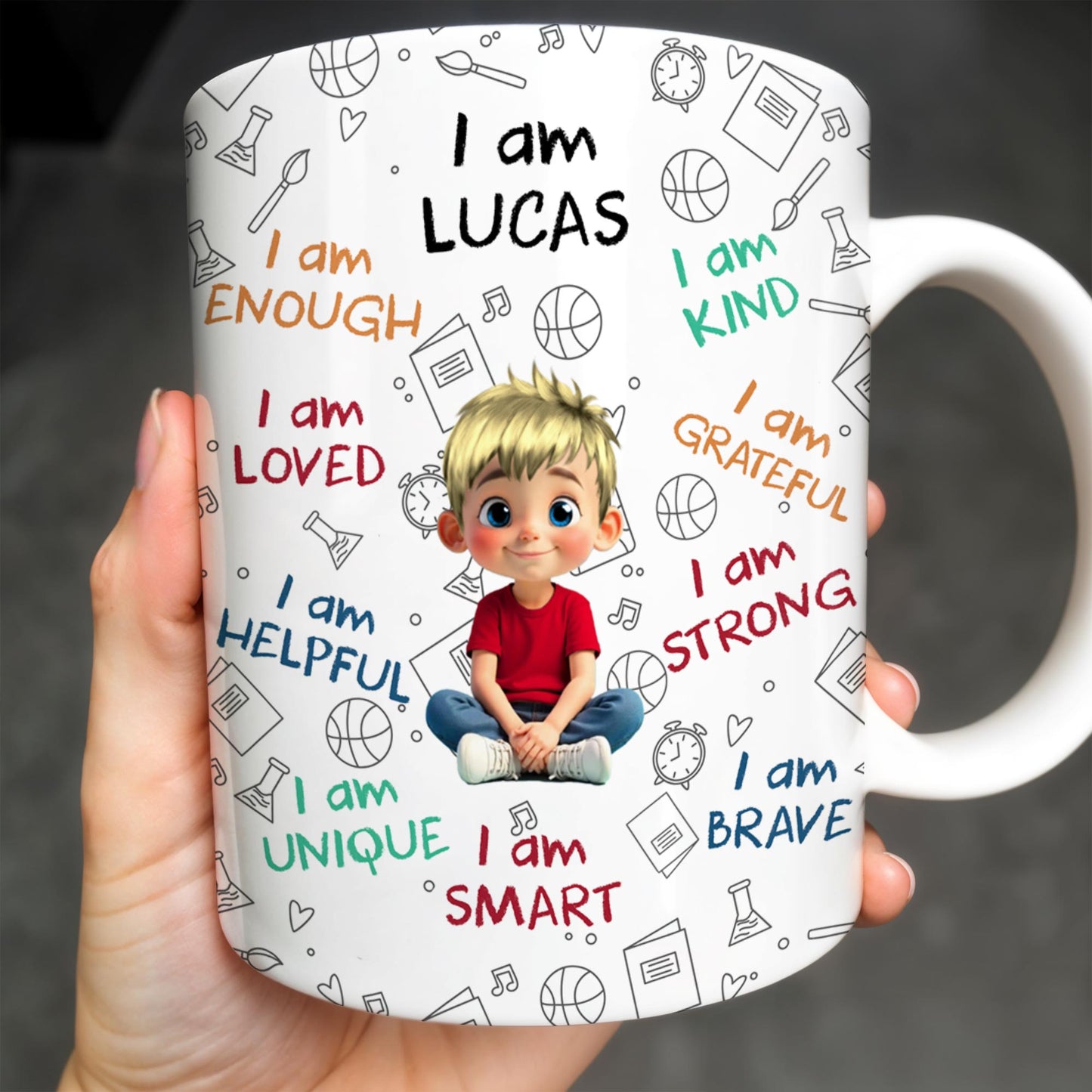 I Am Loved, I Am Kind, I Am Strong, Celebrate Uniqueness