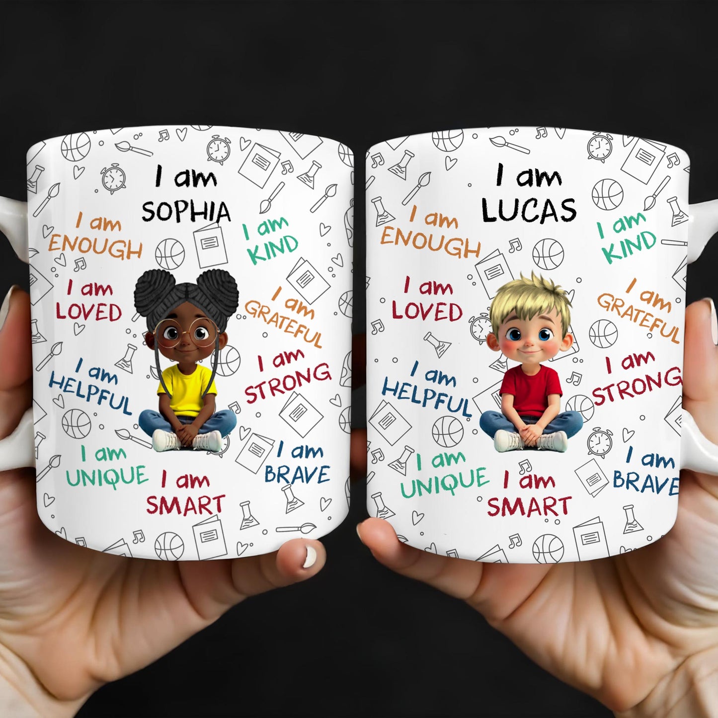 I Am Loved, I Am Kind, I Am Strong, Celebrate Uniqueness