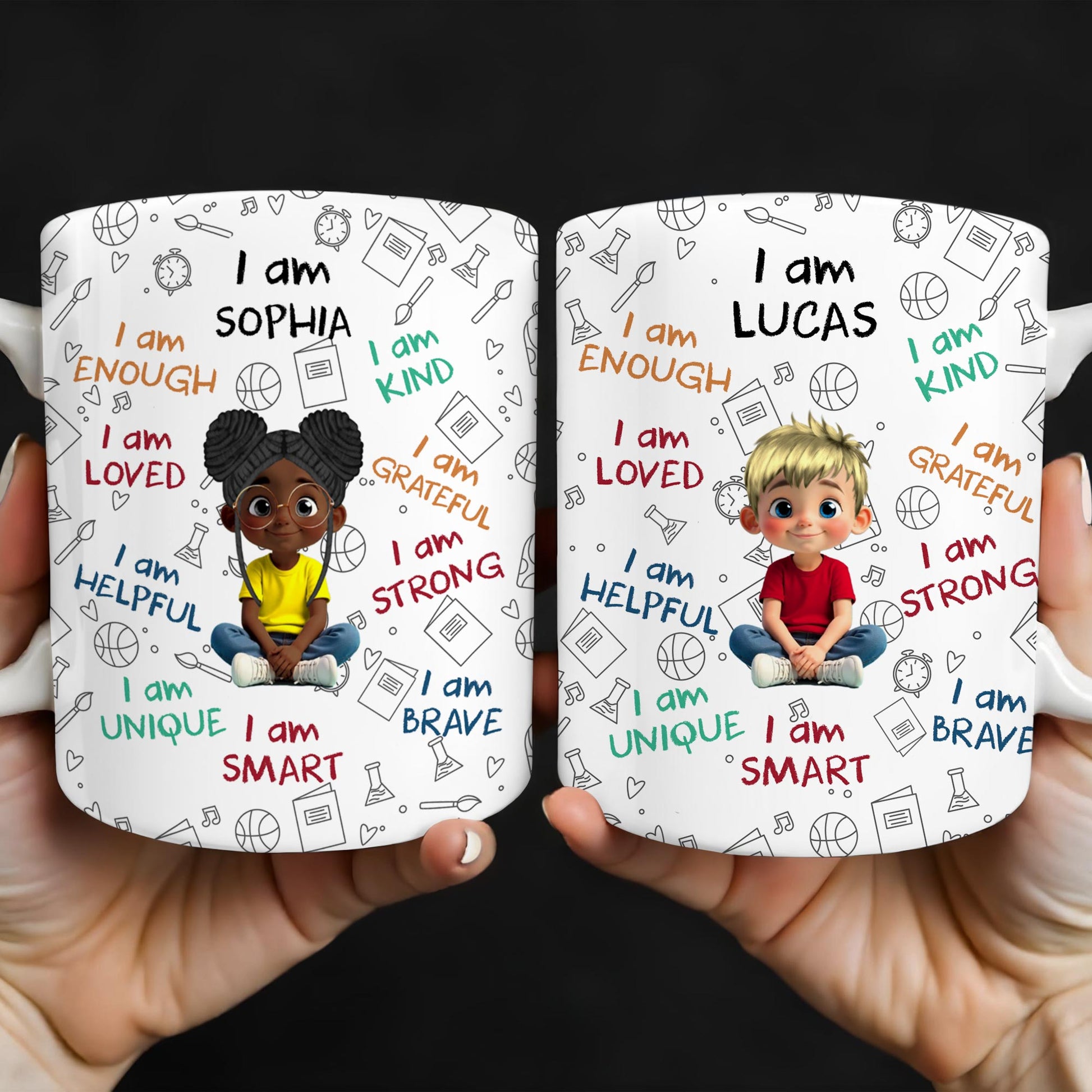 I Am Loved, I Am Kind, I Am Strong, Celebrate Uniqueness