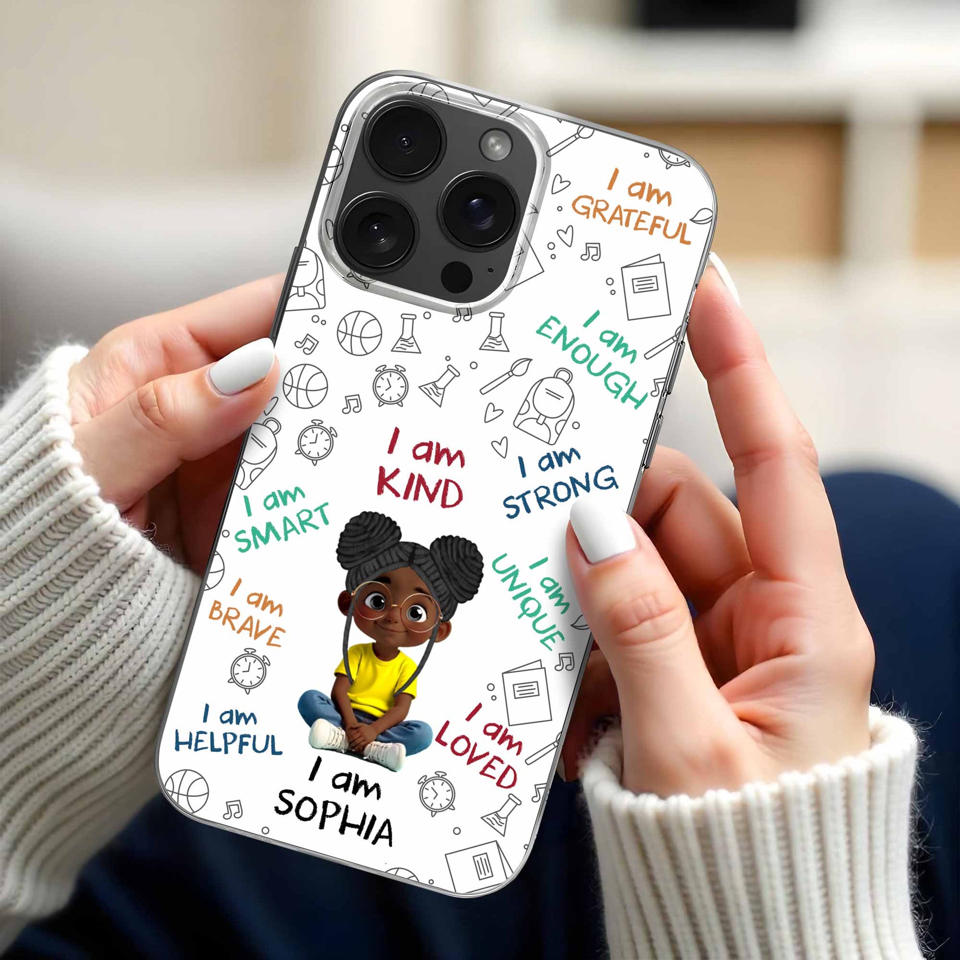 I Am Grateful, I Am Enough, Empowering Messages For Young Girl