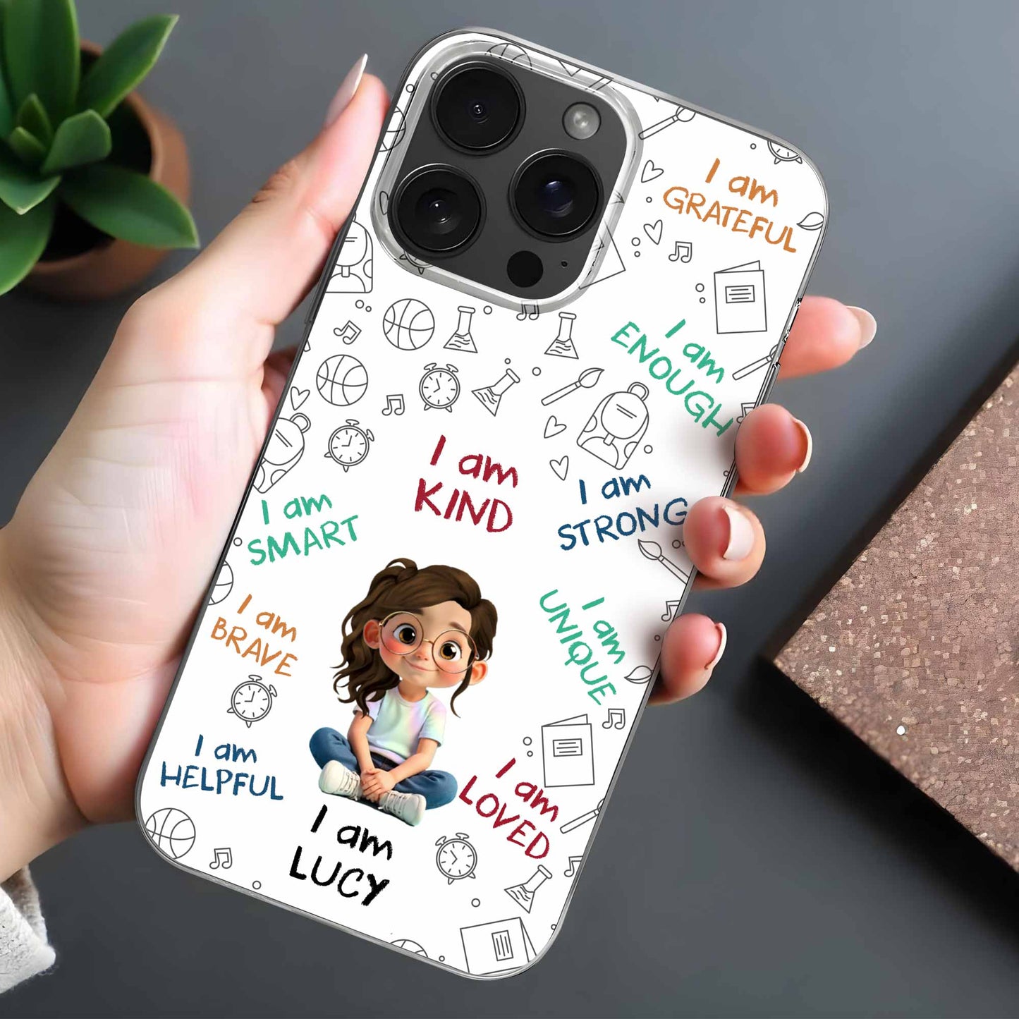 I Am Grateful, I Am Enough, Empowering Messages For Young Girl