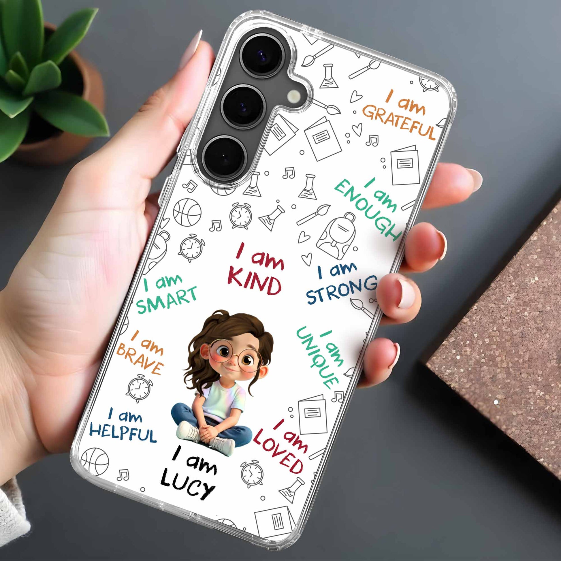 I Am Grateful, I Am Enough, Empowering Messages For Young Girl