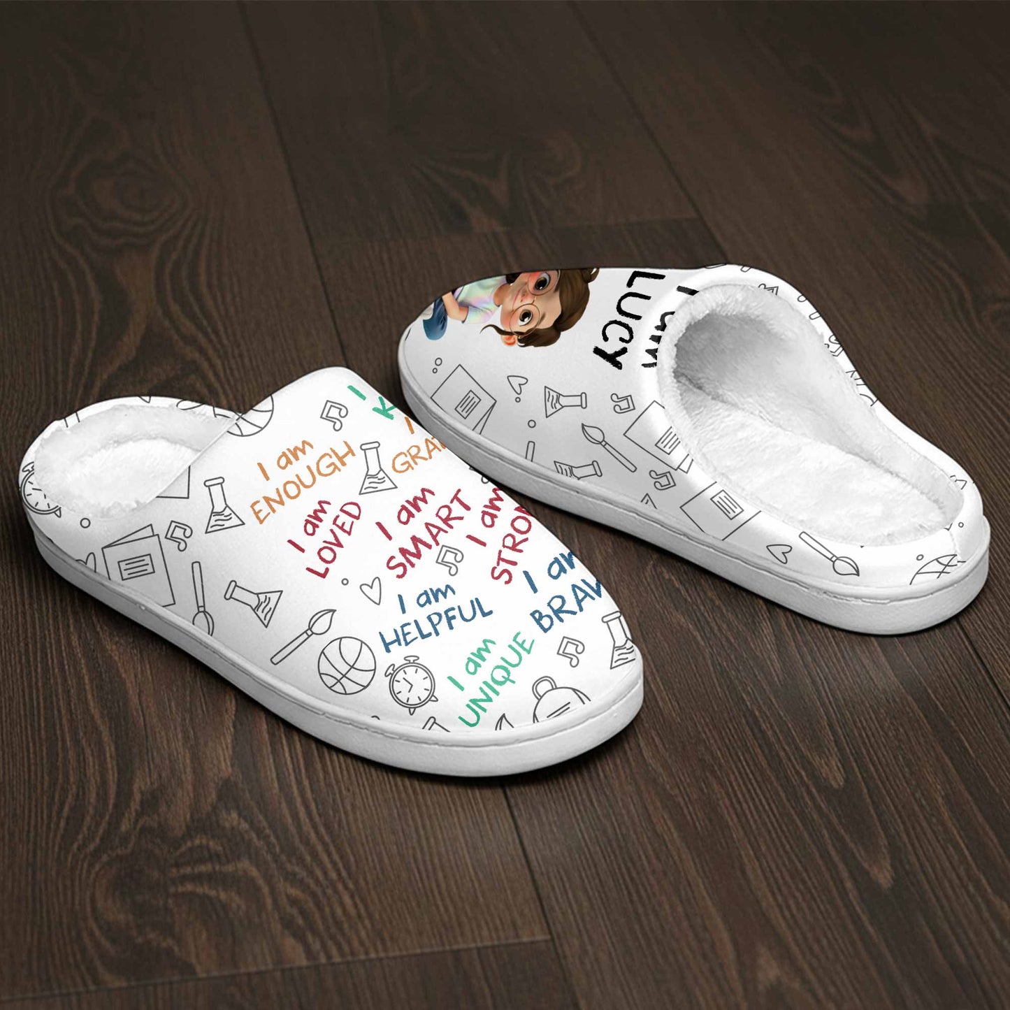 I Am Enough, Loved, Brave, Smart, Unique Positive Affirmations