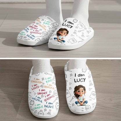 I Am Enough, Loved, Brave, Smart, Unique Positive Affirmations