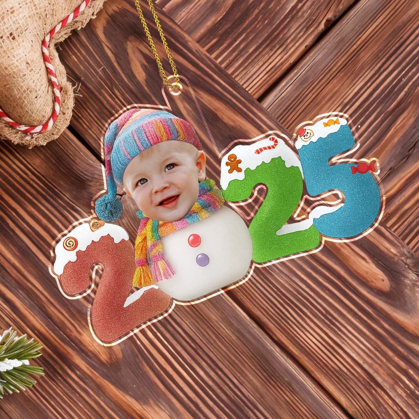 Celebrate A Festive Season With This Delightful Custom Ornament