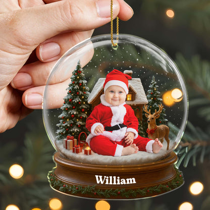 Celebrate Your Baby's First Christmas With Santa Suit And Reindeer