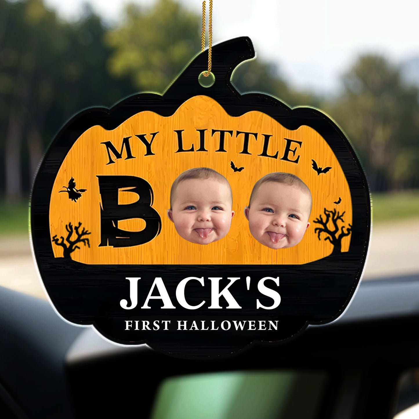My Little Boo First Halloween Pumpkin Design