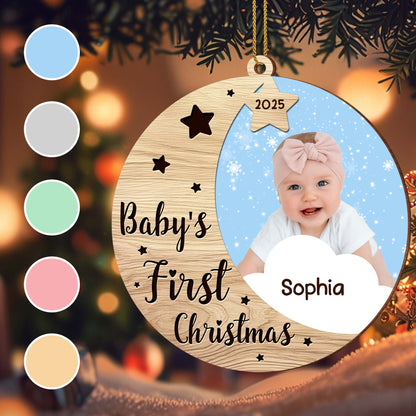 Baby’s First Christmas With Stars