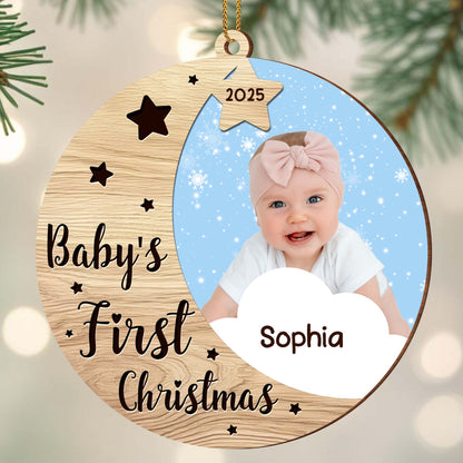 Baby’s First Christmas With Stars