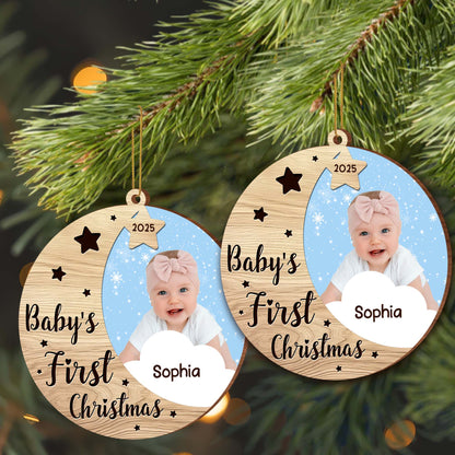 Baby’s First Christmas With Stars