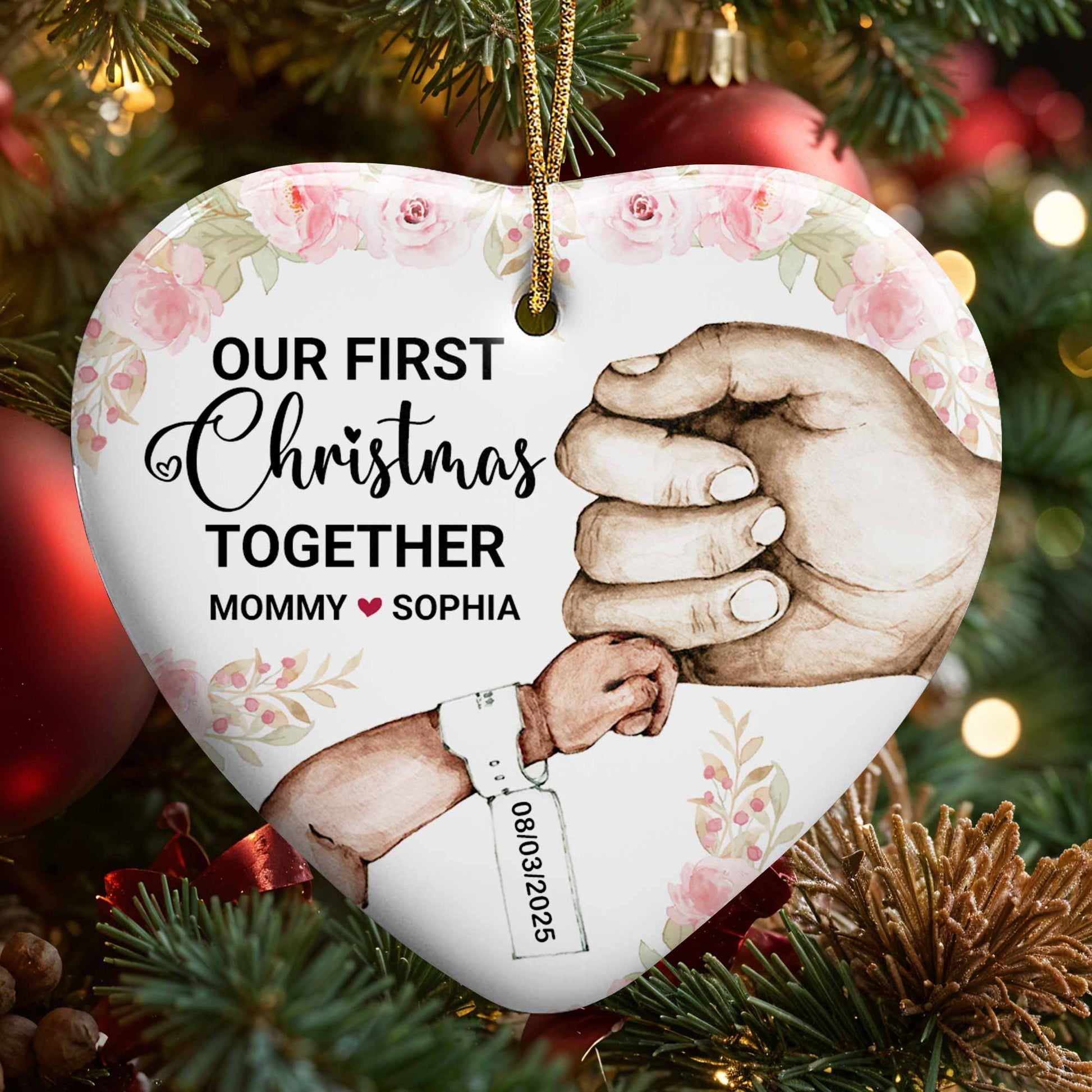 Our First Christmas Together, Holding Hands