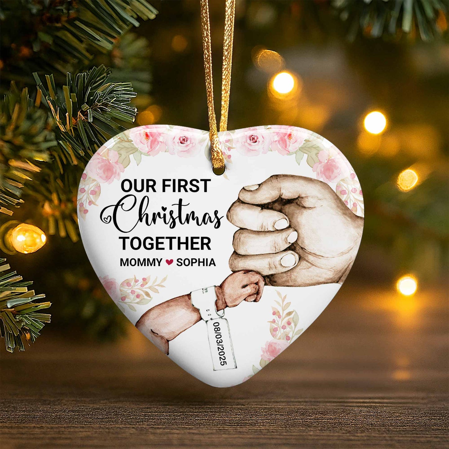 Our First Christmas Together, Holding Hands