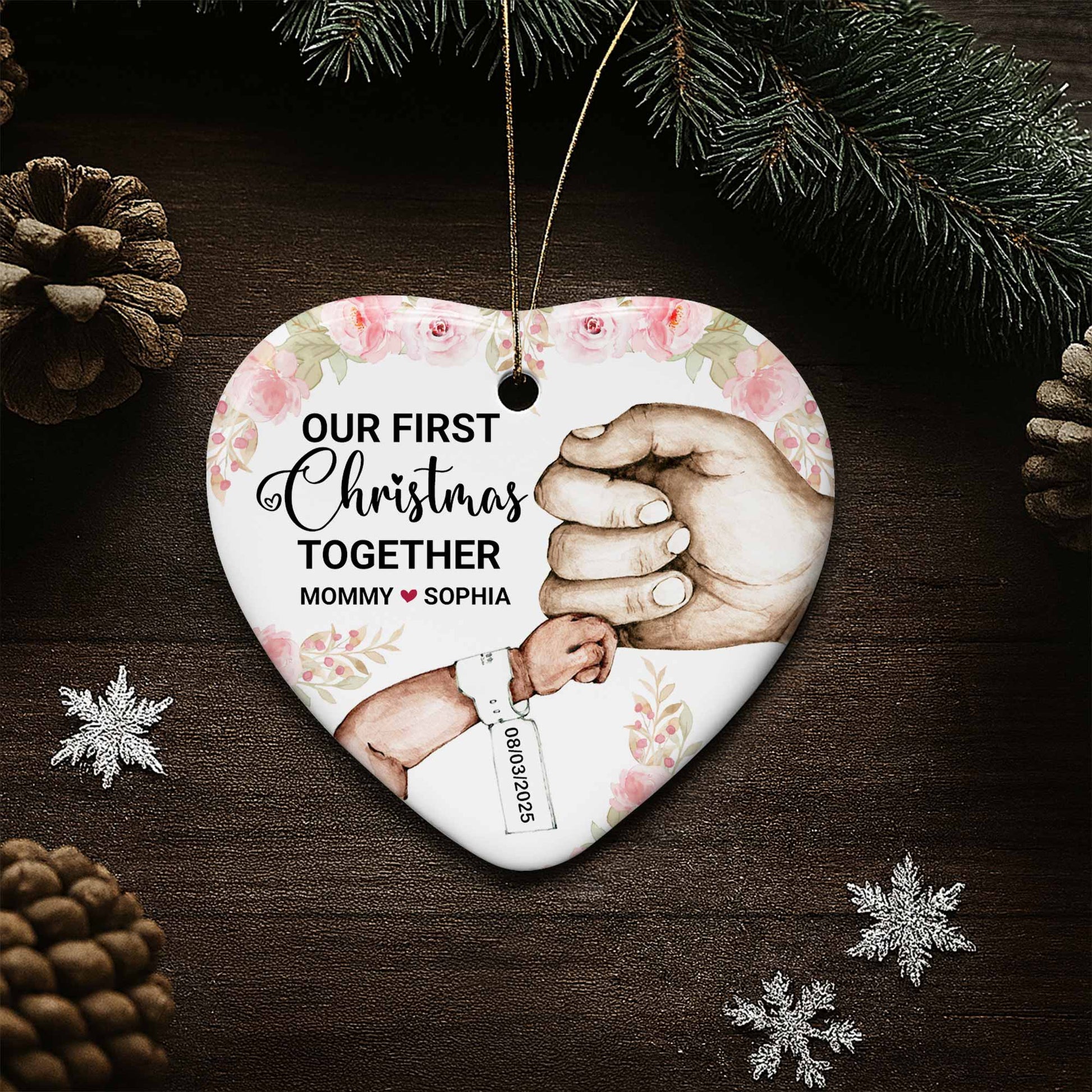 Our First Christmas Together, Holding Hands