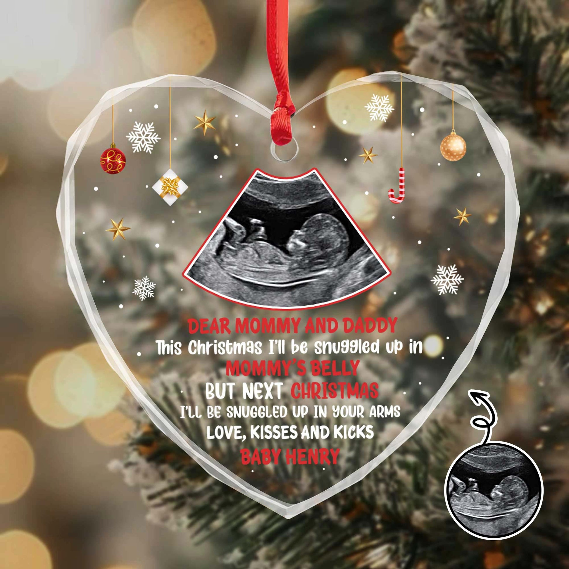 Dear Mommy And Daddy Love Kisses And Kicks