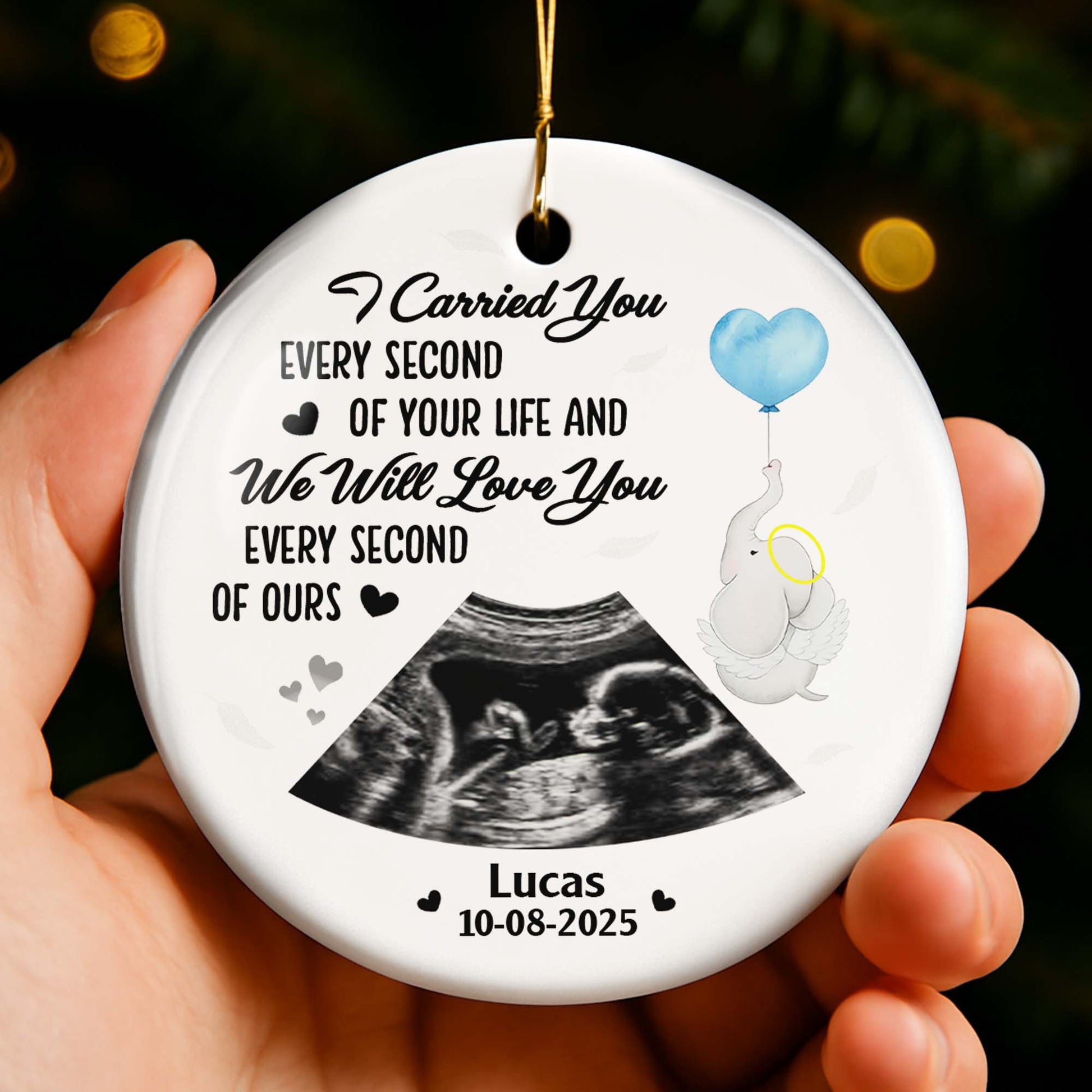 I Carried You Every Second Of Your Life, Ultrasound And Stork