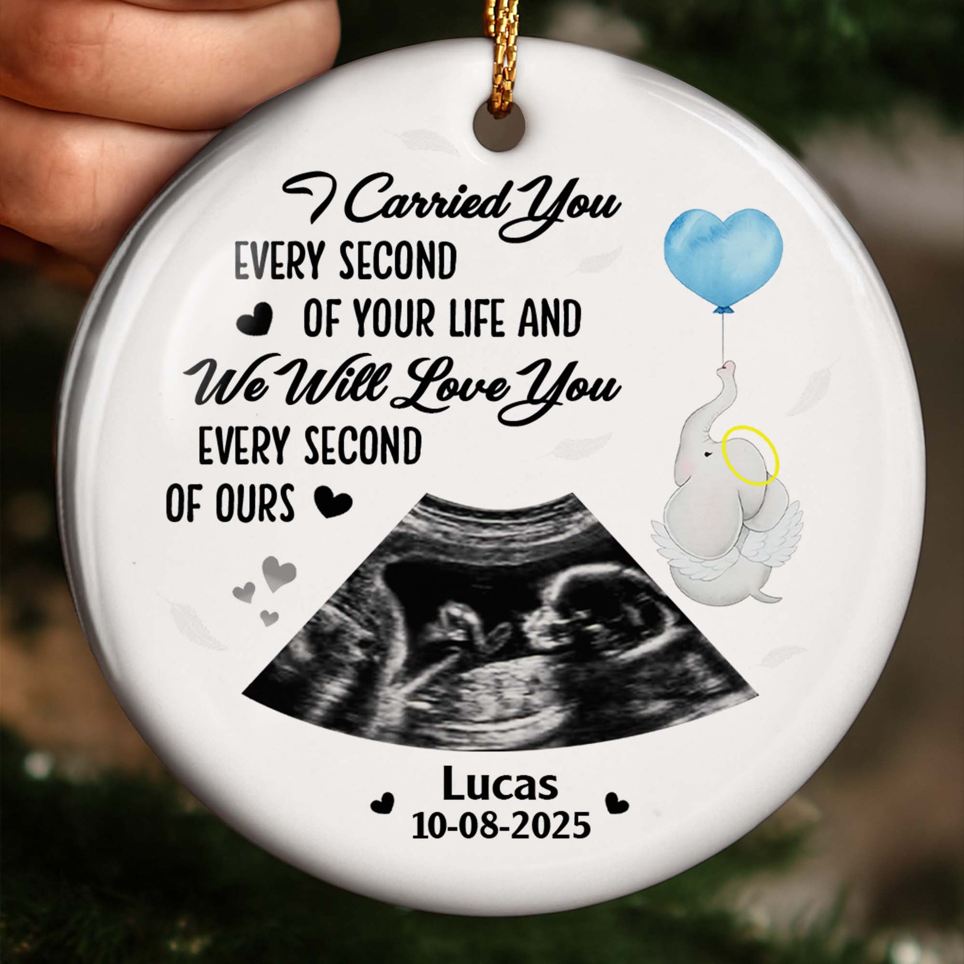 I Carried You Every Second Of Your Life, Ultrasound And Stork