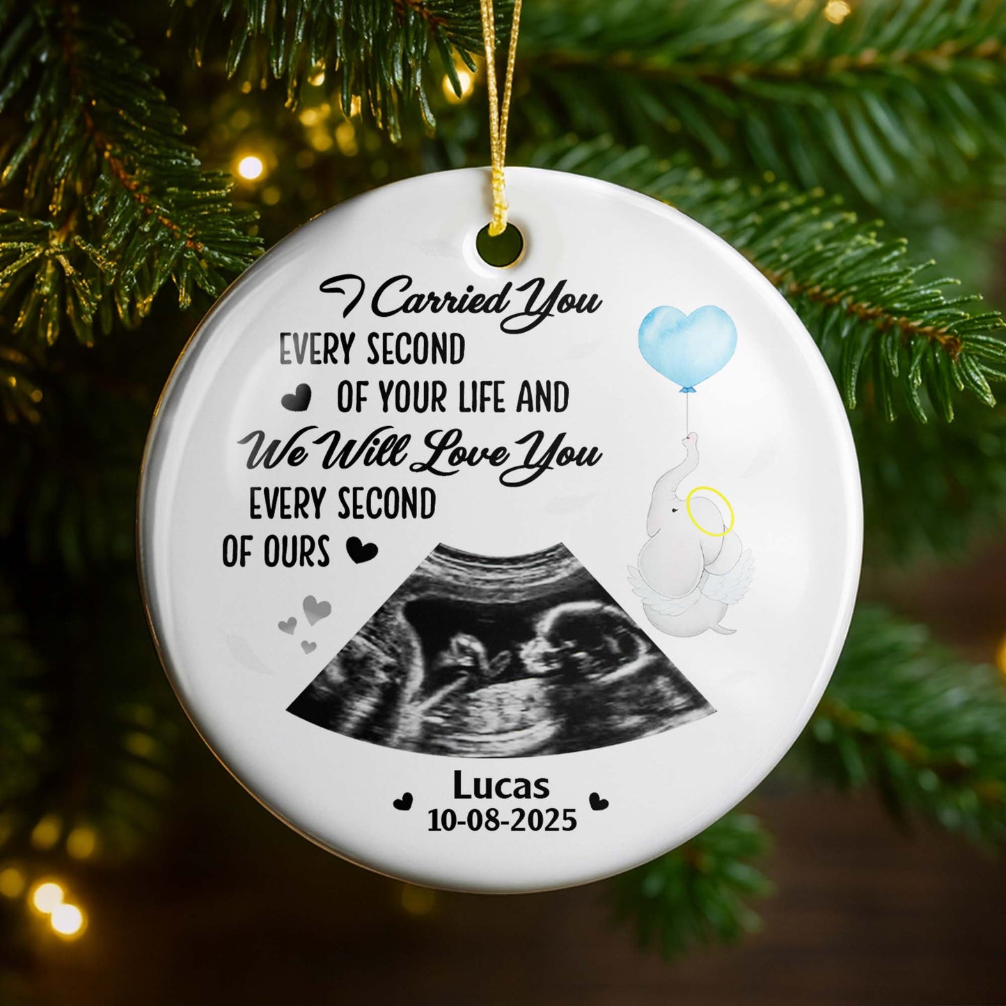 I Carried You Every Second Of Your Life, Ultrasound And Stork