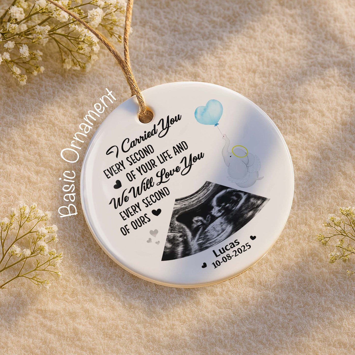 I Carried You Every Second Of Your Life, Ultrasound And Stork