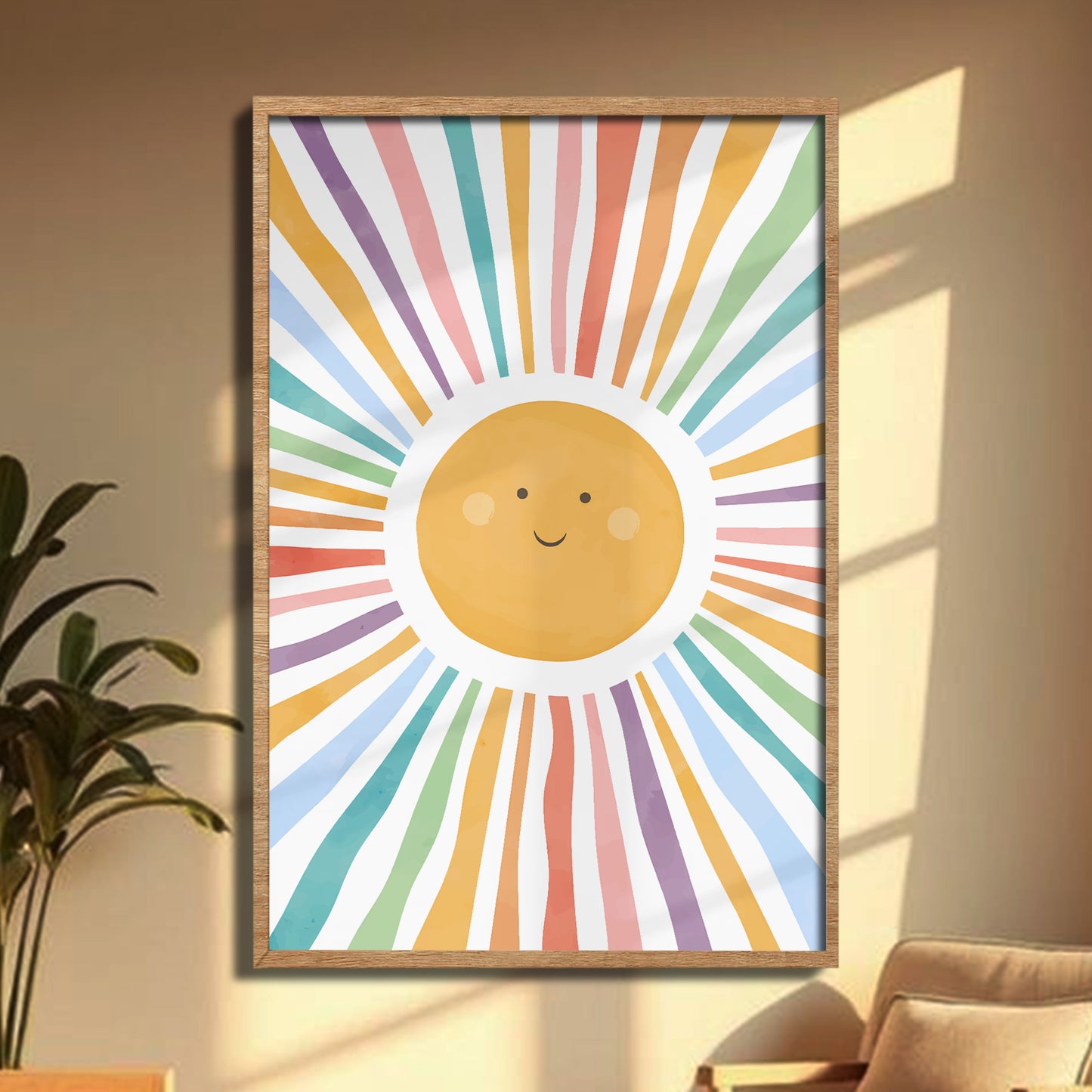 Brighten Your Room With Colorful Sunshine