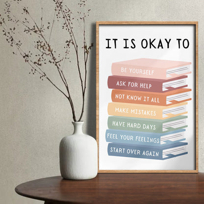 It Is Okay To Be Yourself Inspiration Books