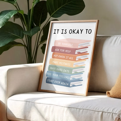 It Is Okay To Be Yourself Inspiration Books
