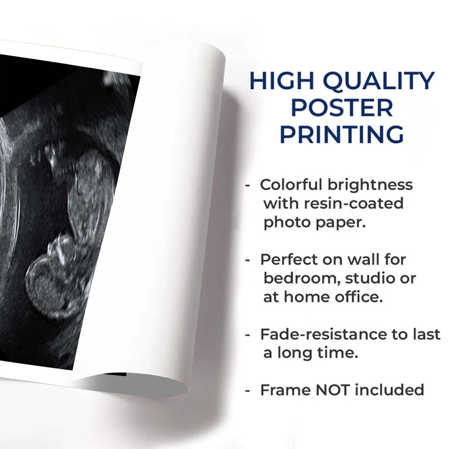 New Baby Coming Soon With Ultrasound Image