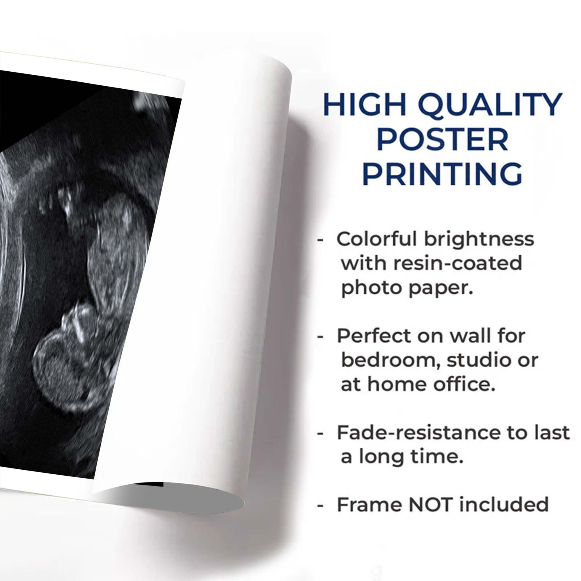 New Baby Coming Soon With Ultrasound Image