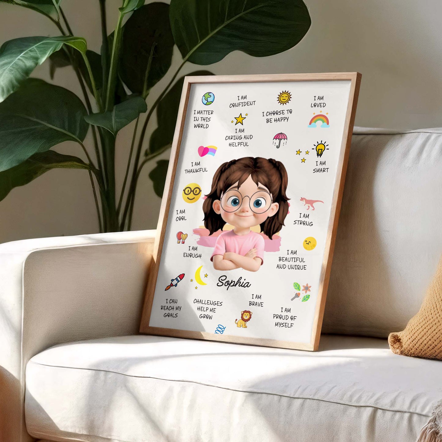 I Am Confident, Loved, Smart, Strong, Beautiful And Unique