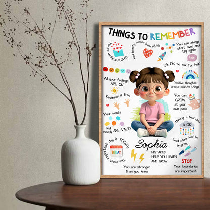 Things To Remember Positive Thoughts And Growth