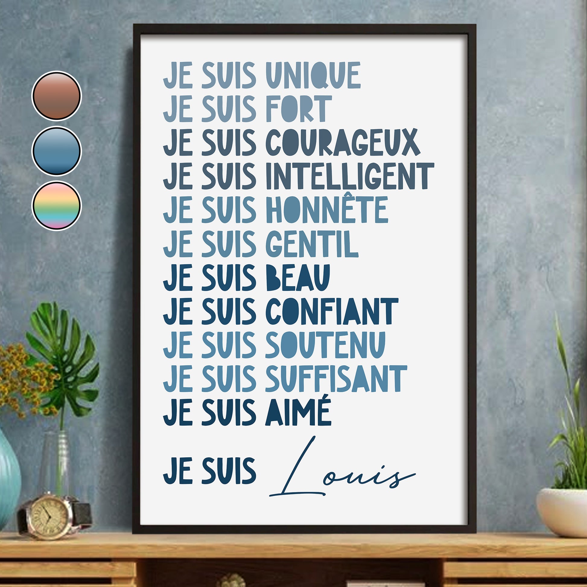 Je Suis Unique And Strong Personal Affirmations