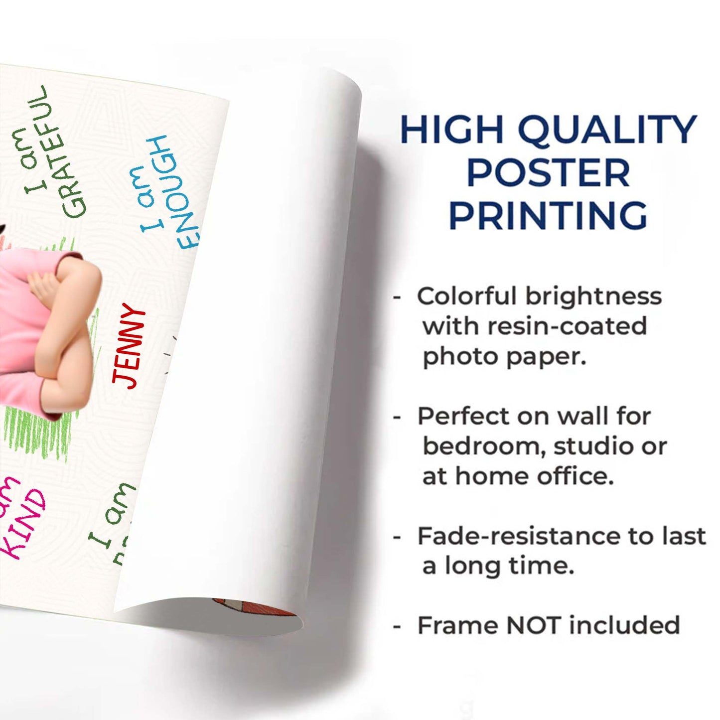 I Am Confident, I Am Smart, Motivational Affirmations For Girls