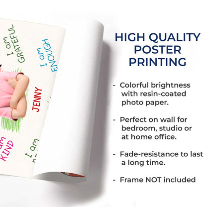 I Am Confident, I Am Smart, Motivational Affirmations For Girls