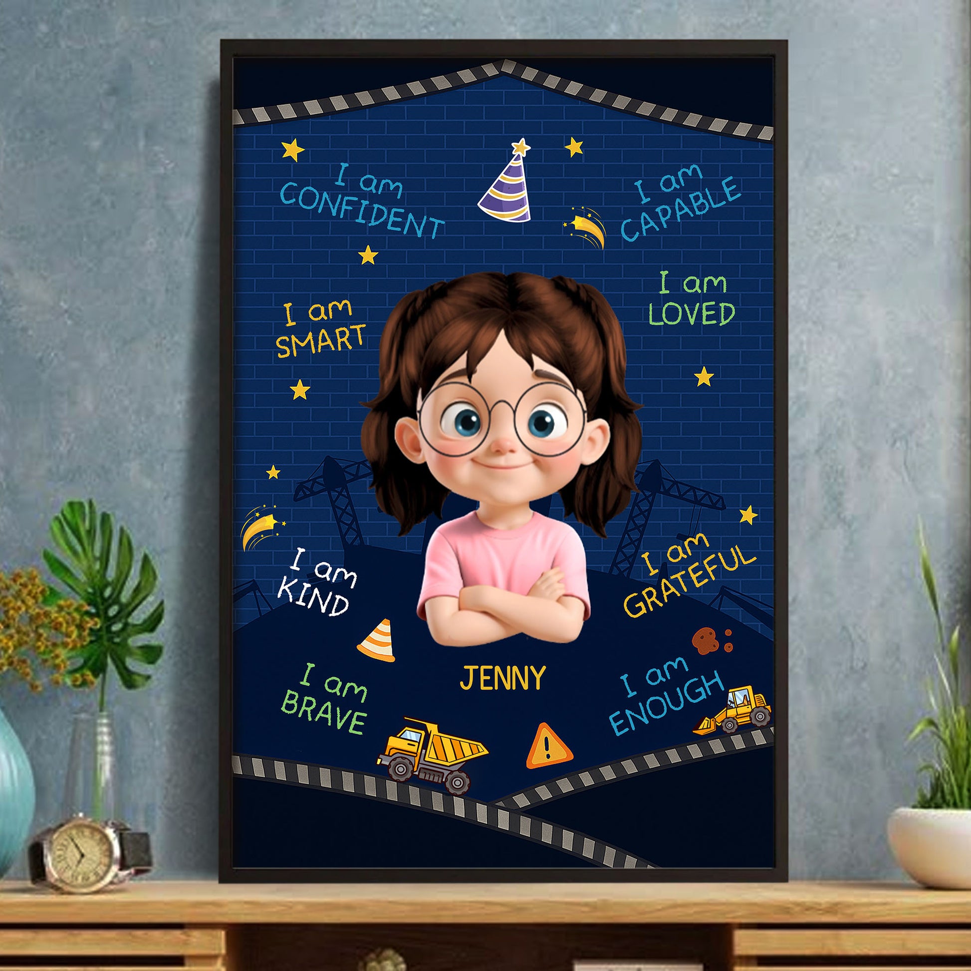 I Am Confident, I Am Smart, Motivational Affirmations For Girls