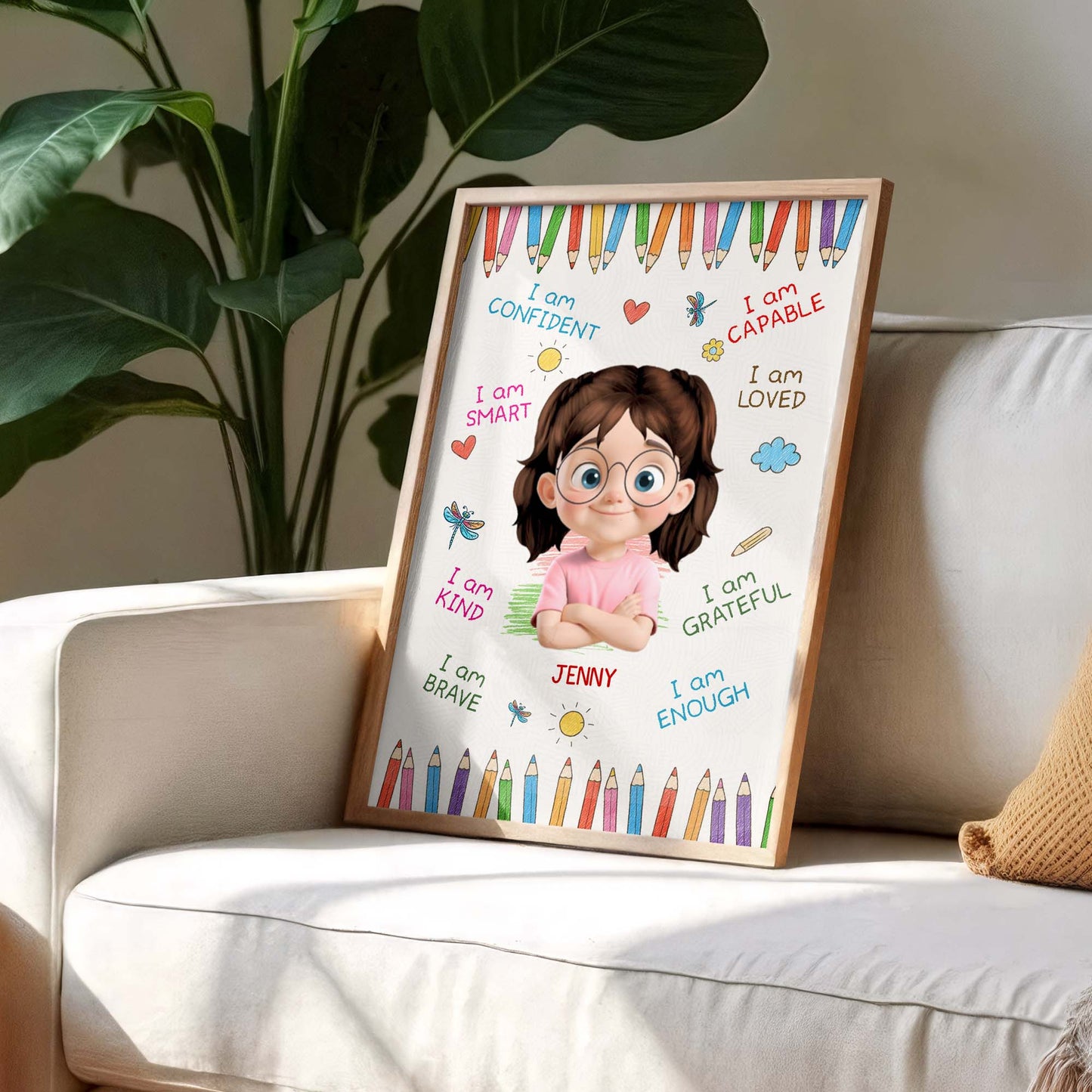 I Am Confident, I Am Smart, Motivational Affirmations For Girls