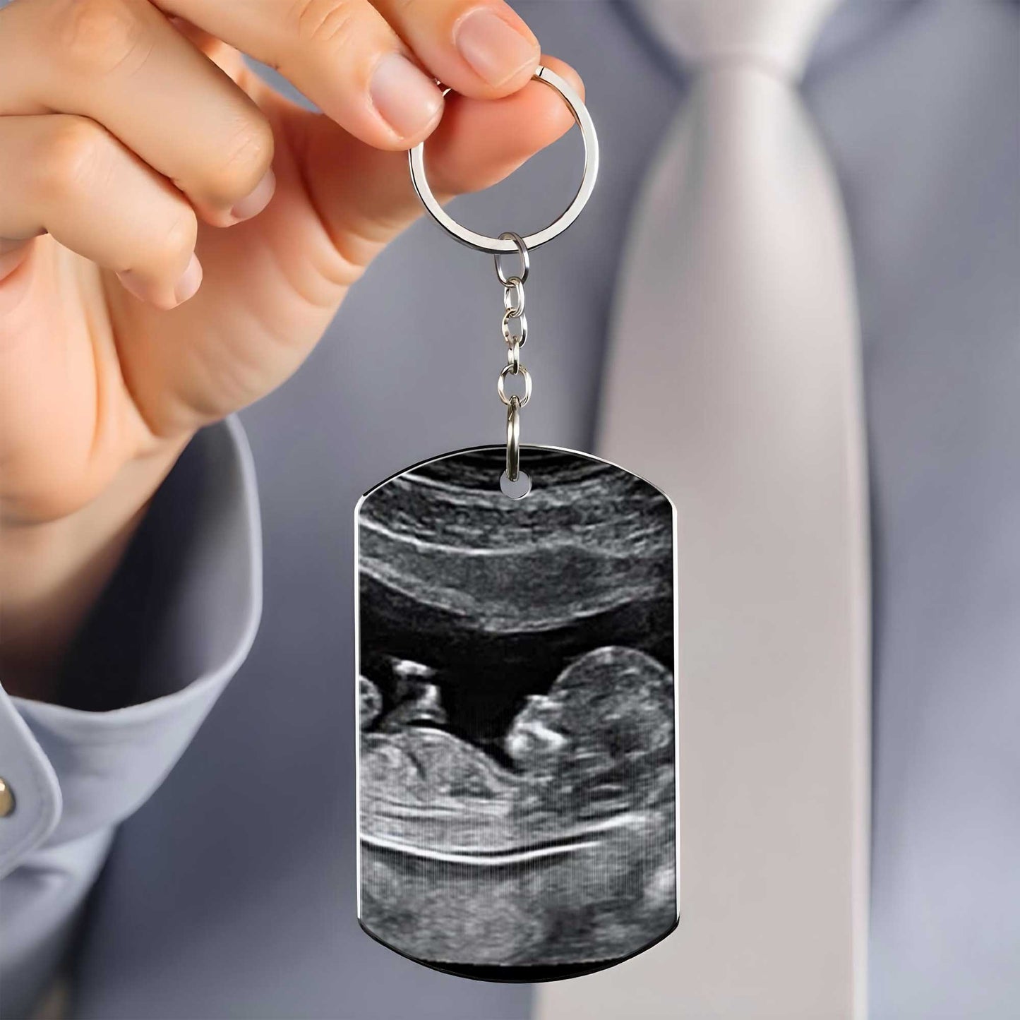 Coming Soon 10 Tiny Fingers And Tiny Toes Ultrasound Keychain