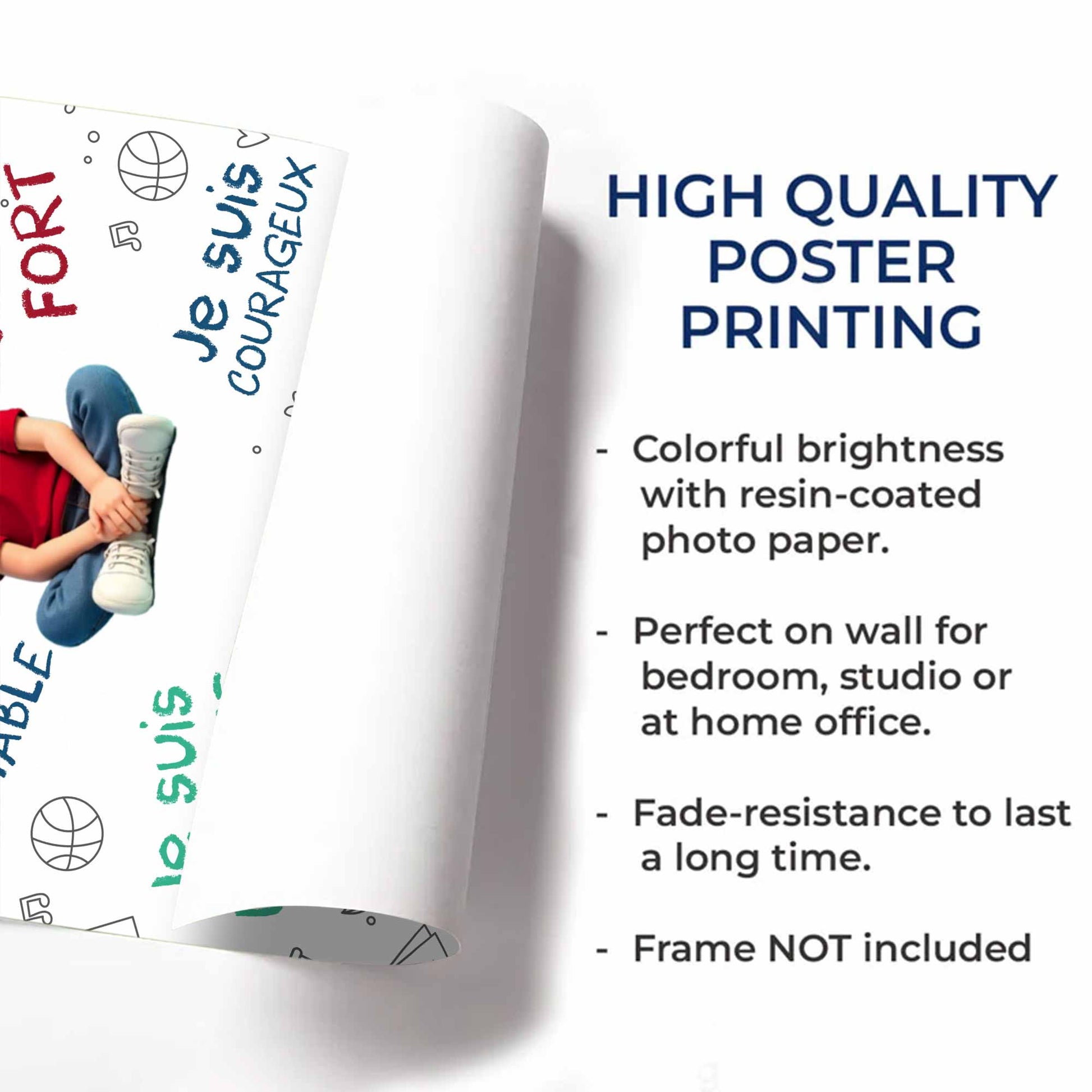 Empowering Words With Cartoon Girl For Daughter