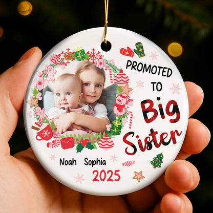 Promoted To Big Sister With Christmas Joy