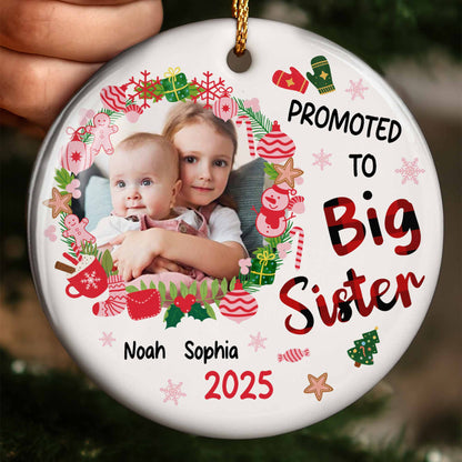Promoted To Big Sister With Christmas Joy