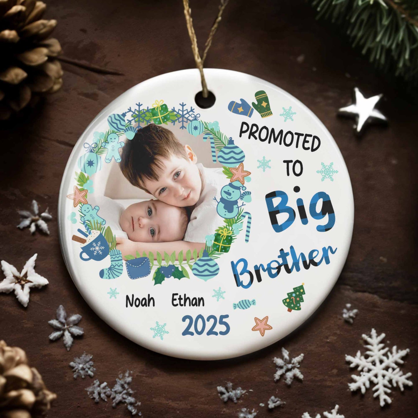 Promoted To Big Sister With Christmas Joy