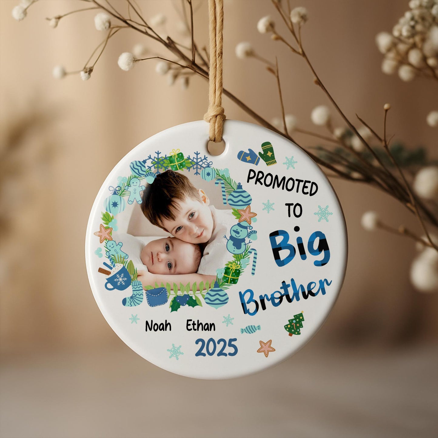 Promoted To Big Sister With Christmas Joy