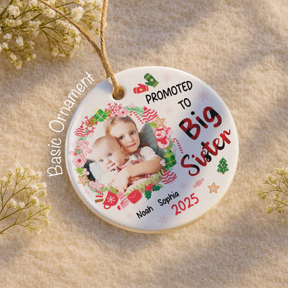 Promoted To Big Sister With Christmas Joy