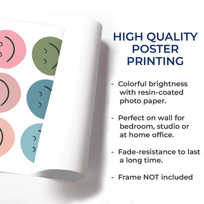 Bring Positivity With Array Of Smiley Faces