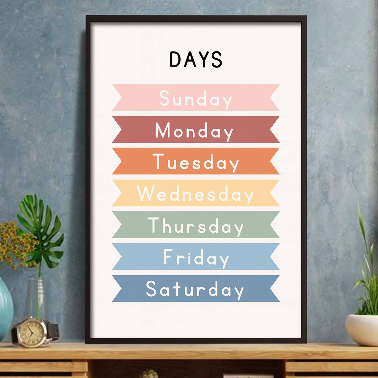 Days Sunday To Saturday