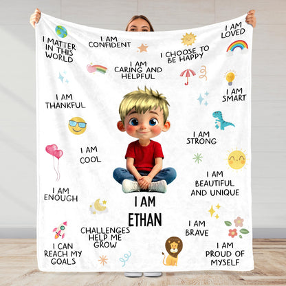 I Am Brave, Beautiful And Unique, Empowering Words For Girls