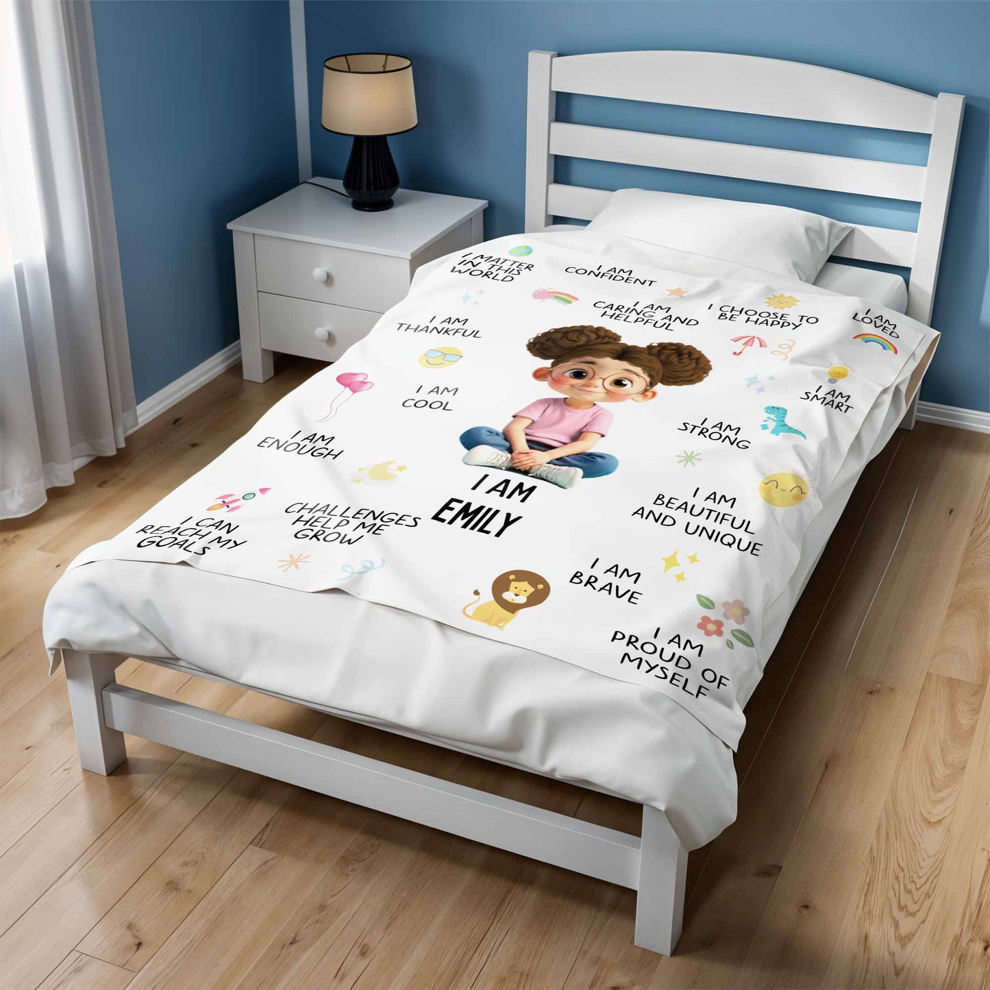 I Am Brave, Beautiful And Unique, Empowering Words For Girls